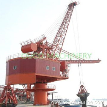 40T Port Fixed Lattice Boom Crane